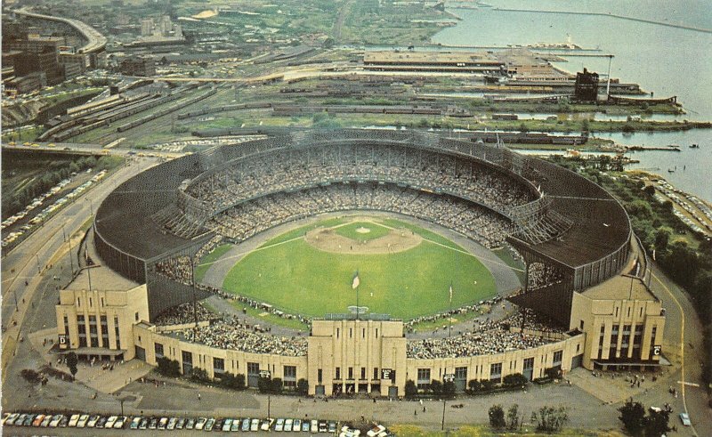 F72/Cleveland Ohio Postal Estadio Municipal Cromo Browns indios 21 