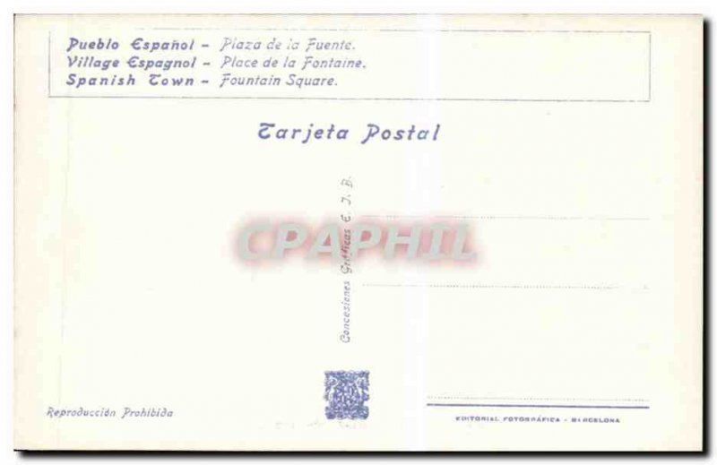 Old Postcard Spain Espana Spain Exposicion Internacional Barcelona 1929