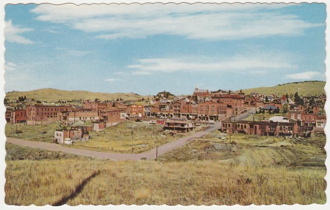 Vista of Old Mining Town Cripple Creek CO, Colorado