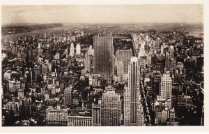 New York City North View From The Empire State Building Real Photo