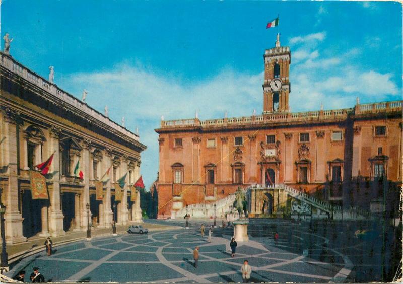 Italy Capitol Rome clock tower