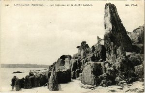 CPA Locquirec - Les Aiguilles de la Roche Tombee (1033324)