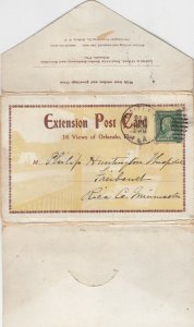 ORLANDO, FLORIDA, 1909; Extension Post Card