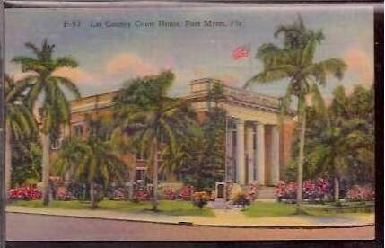 FL Ft Myers Lee County Court House