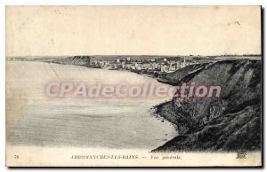 Old Postcard Arromanches les Bains general view