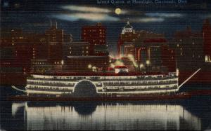 Ohio Cincinnati Island Queen At Moonlight
