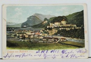 Tirol Gruss aus Kufstein c1901 Austria Postcard I6