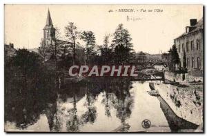 Hirson - View the & # 39Oise - Old Postcard