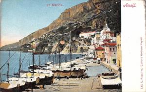 B95908 la marina ship bateaux  amalfi   italy