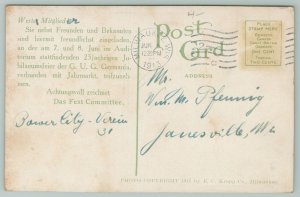 Milwaukee Wisconsin~Downtown Auditorium~c1910 Postcard