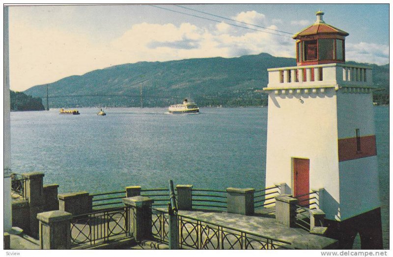 Lighthouse , Vancouver , B.C. , Canada, 50-60s