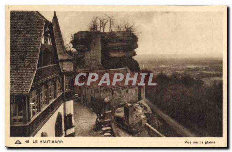 Postcard Old High Barr View Plain