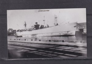 SHIP,   SAMLEVEN , PORT LINE, 1944, REPRINT.