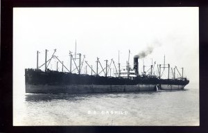 bf2186 - UK Cargo Ship - Daghild - built 1916 - B Feilden postcard