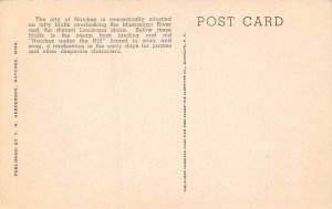 Natchez Mississippi Mississippi River & Natchez Under The Hill, From Bluffs,PC U