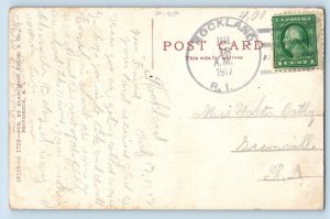 DPO Providence RI Postcard Corner Of Westminster And Dorrance Street 1917 Posted