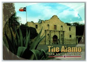 The Alamo San Antonio Texas Vintage Postcard Continental View Card 8852180017