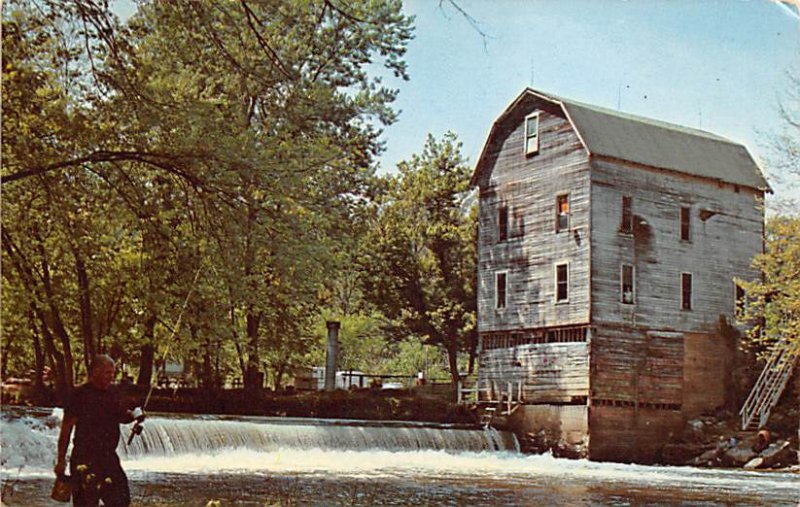 Cagles Old Water Power Mill Located 2 Miles North of Poland Poland, Indiana USA