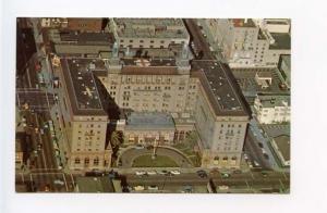 Oakland CA Street View Old Cars Veterans Hospital Vintage Store Fronts Postcard