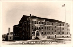 Real Photo Postcard St. Joseph's Home in Eldorado, Kansas~217