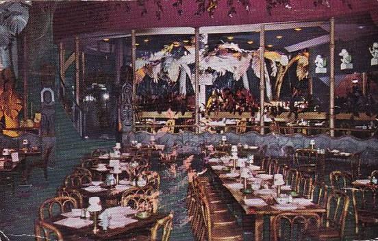 Illinois ChicagoShangri LA America's Romantic Restaurant 1952