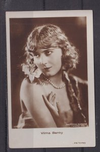 VILMA BANKY, HUNGARIAN ACTRESS, c1930 ppc., unused.