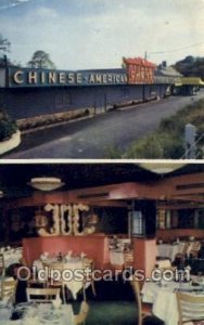 Tommy Chens Casino, Mamarineck, NY USA Restaurant Unused light crease top edg...
