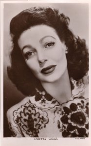 Loretta Young Picturegoer Vintage PB Real Photo Postcard