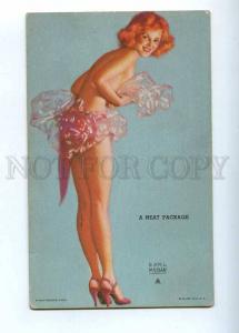 202934 NUDE Woman Neat Package PIN-UP Earl MORAN old MUTOSCOPE