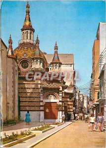 Postcard Modern Lloret de Mar, Costa Brava Typical corner and Partial View of...