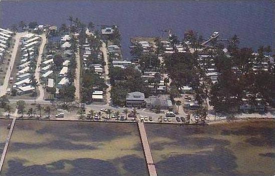 Florida Bokeelia Aerial View Crab Shack Restaurant &  Gift Shop Aerial View