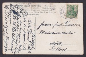 Vintage postcard Germany Circus Altoff 1906