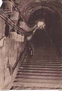 REIMS , France , 1930s ; Champagne Pommery & Greno, Le grand escalier, Profon...