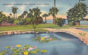 Florida Daytona Beach Footbridge Waterfront Park