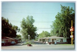 Aurora Missouri Postcard Lane Motel Roadside View Building c1960 Vintage Antique