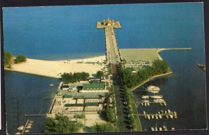 4120) Florida TAMPA BAY - ST. PETERSBURG Municipal Pier Casino - pm1966 - Chrome