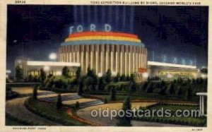 Ford Building, Chicago Worlds Fair Exposition 1933 - 1934, Unused 