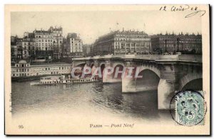 Paris 5 - The Pont Neuf - Old Postcard Store Belle Jardiniere