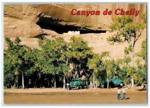 Canyon De Chelly Arizona AZ, White House Ruin Four Wheel Drive Vintage Postcard