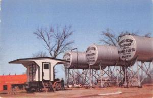 New York Renick and Mahoney Oil Kerosene Tanks Advertising Postcard J76184