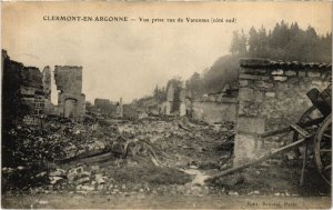 CPA Militaire Clermont-En-Argonne - Vue prise rue de Varennes (91868)