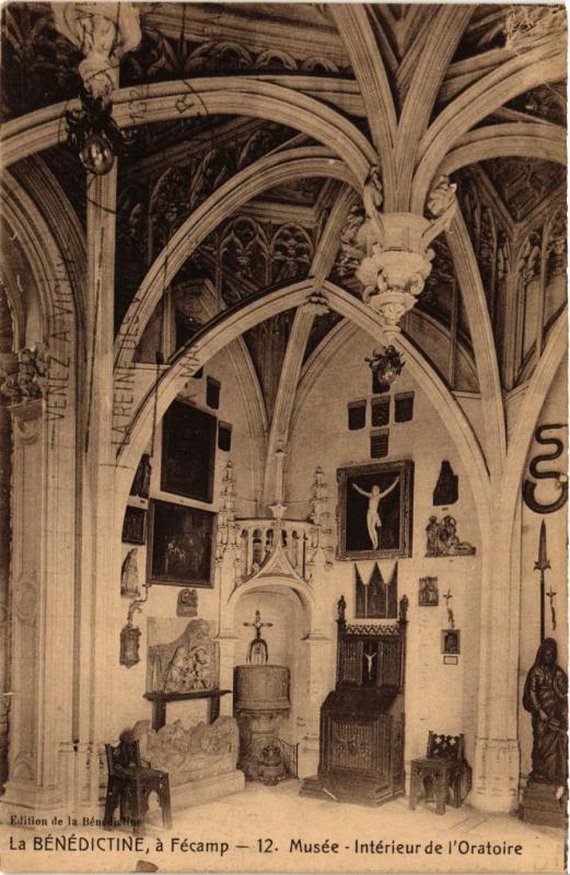 CPA La Benedictine a FÉCAMP-Musée Interieur de l'Oratoire (347696)