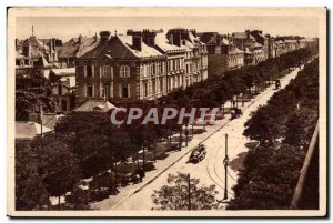 Old Postcard Angers Boulevard du Marechal Foch