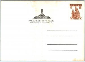 c1950s Warsaw Poland Stalin Palace of Culture Science Wroclow Town Hall Stamp 1G