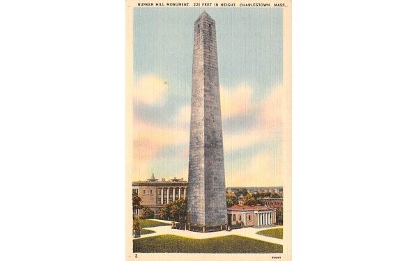 Bunker Hill Monument Charlestown, Massachusetts