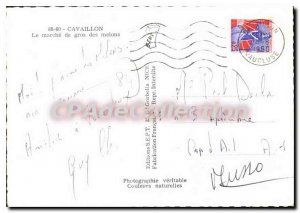 Postcard Modern Cavaillon wholesale market melons