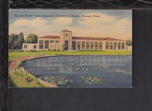 Cullen Memorial,University of Houston,Houston,TX Postcard 