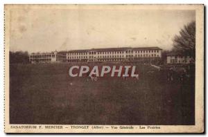 Old Postcard Sanatorium Mercier Tronget Vue Generale The Prairies