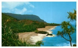 Lumahai Beach in Kauai Hawaii Postcard