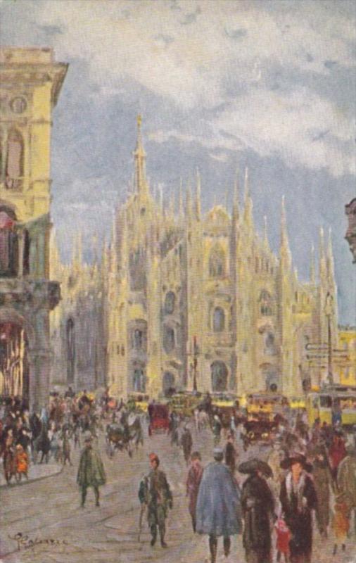 Italy Milano Piazza dei Duomo